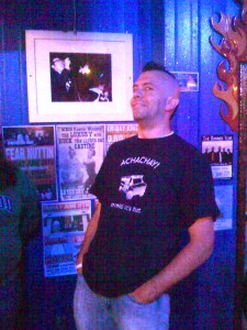 This guy bought a shirt at the Worcester show