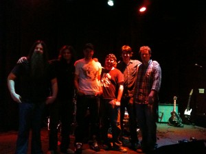 The bassist of the other band we played with, "As the Devil Dances," was a nat'l beard competition champ